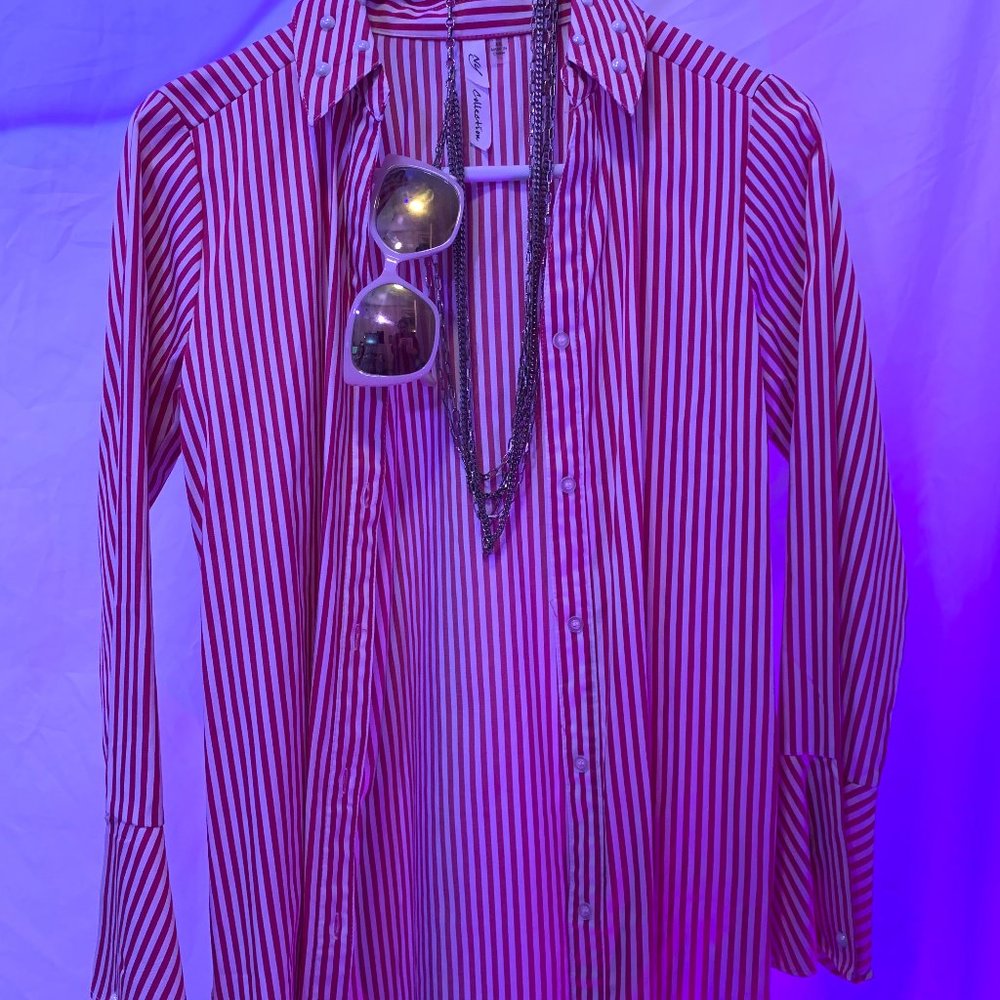 NY Collection | XS | Preppy | Blouse